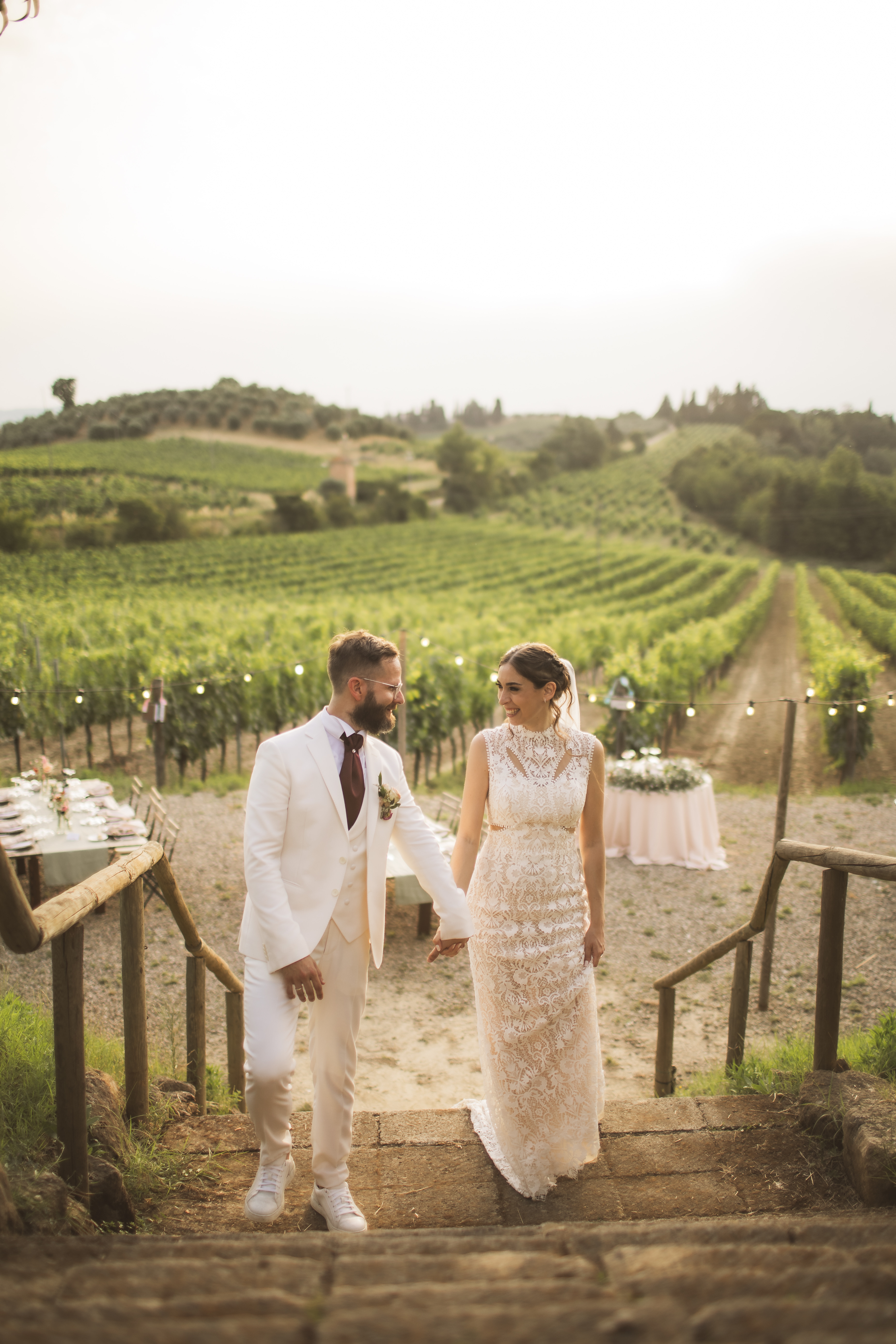A Vineyard Wedding in Tuscany